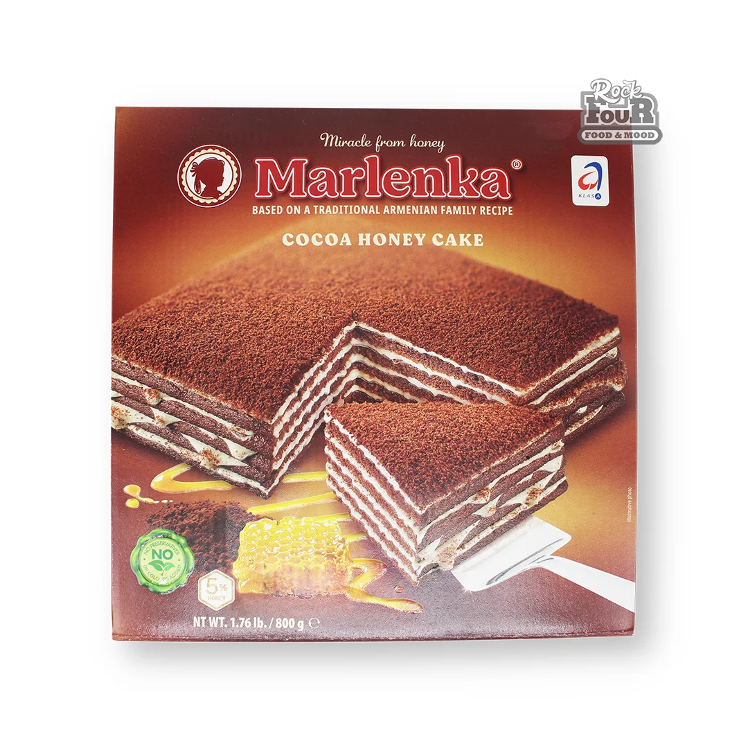 Cake "Marlenka" honey, with cocoa 800g